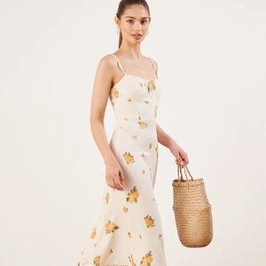 Reformation Floral Print Dress